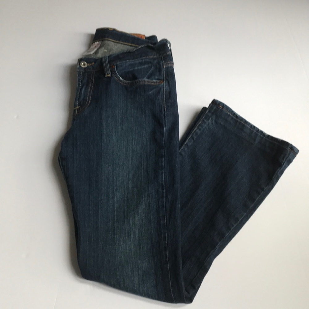 Lucky Brand Women's Dungarees Sweet N' Low Blue Denim Jeans Size 6/28